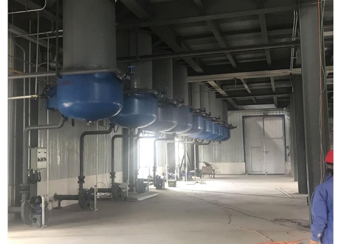 100臺2000L遠紅外反應釜“氨基鈉”項目應用